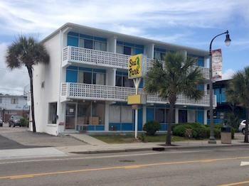 Sea Park Motel Myrtle Beach Extérieur photo